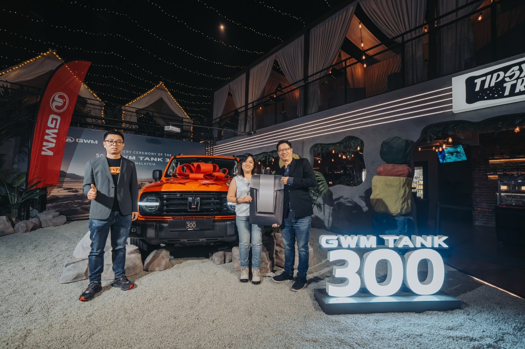GWM MALAYSIA MARK A NEW MILESTONE WITH THE DELIVERY OF THE 500TH GWM TANK&nbsp;300