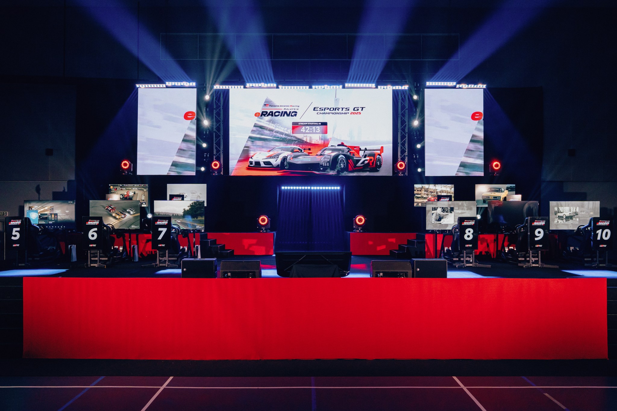 NO-HOLDS-BARRED ACTION BY MALAYSIA’S ELITE SIM RACERS AT THE TOYOTA GR ...
